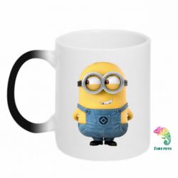 Чашка-хамелеон Хитрый миньон-PrintSalon Чашка-хамелеон Хитрый миньон