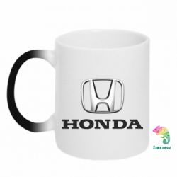 Чашка-хамелеон Honda 3D Logo - PrintSalon