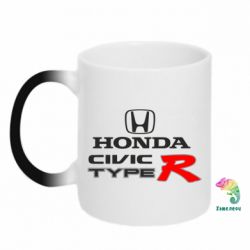 Чашка-хамелеон Honda Civic Type R - PrintSalon