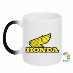 Чашка-хамелеон Honda Vintage Logo - PrintSalon