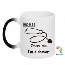 Чашка-хамелеон House trust me - PrintSalon