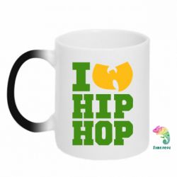 Чашка-хамелеон I love Hip-hop Wu-Tang - PrintSalon