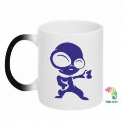 Чашка-хамелеон Інопланетянин - PrintSalon