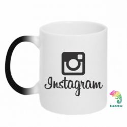 Чашка-хамелеон Instagram - PrintSalon