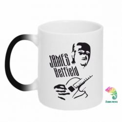 Чашка-хамелеон James Hetfield-PrintSalon Чашка-хамелеон James Hetfield