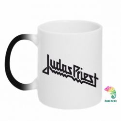 Чашка-хамелеон Judas Priest Logo - PrintSalon
