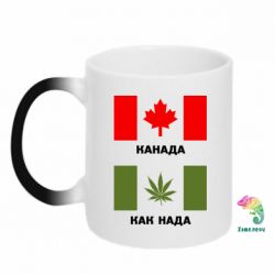 Чашка-хамелеон Канада Як треба - PrintSalon