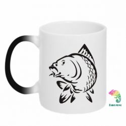 Чашка-хамелеон Карп - PrintSalon