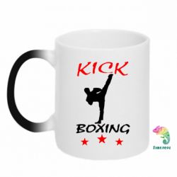 Чашка-хамелеон Kickboxing Fight - PrintSalon
