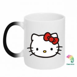 Чашка-хамелеон Kitty - PrintSalon