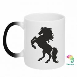 Чашка-хамелеон Кінь-PrintSalon Чашка-хамелеон Кінь