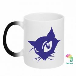 Чашка-хамелеон Кішечка - PrintSalon