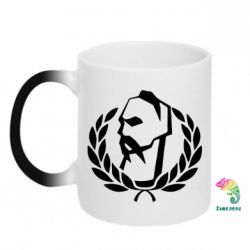 Чашка-хамелеон Козак у вінку