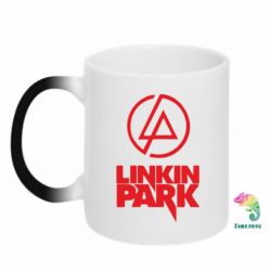 Чашка-хамелеон Linkin Park - PrintSalon