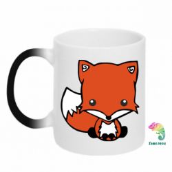 Чашка-хамелеон Лиса - PrintSalon