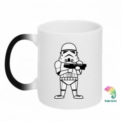 Чашка-хамелеон Little Stormtrooper - PrintSalon