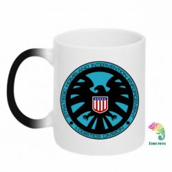 Чашка-хамелеон Логотип Щита - PrintSalon