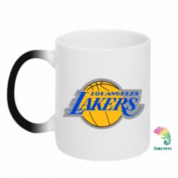 Чашка-хамелеон Los Angeles Lakers
