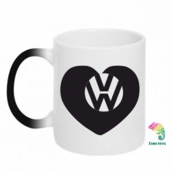 Чашка-хамелеон Love Volkswagen - PrintSalon