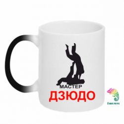 Чашка-хамелеон Мастер Дзюдо - PrintSalon