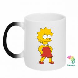 Чашка-хамелеон Мэгги Симпсон