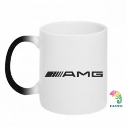 Чашка-хамелеон Mercedes-AMG - PrintSalon