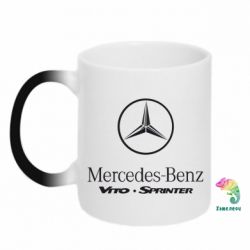 Чашка-хамелеон Mercedes Benz - PrintSalon