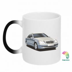 Чашка-хамелеон Мерседес - PrintSalon