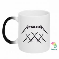 Чашка-хамелеон Metallica XXX-PrintSalon Чашка-хамелеон Metallica XXX