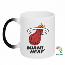 Чашка-хамелеон Miami Heat