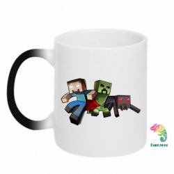 Чашка-хамелеон Minecraft Company - PrintSalon