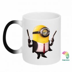 Чашка-хамелеон Миньон Хитман-PrintSalon Чашка-хамелеон Миньон Хитман