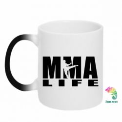 Чашка-хамелеон MMA Life - PrintSalon