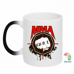 Чашка-хамелеон MMA Spot - PrintSalon