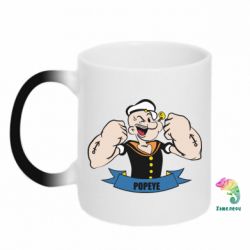 Чашка-хамелеон Моряк Папай