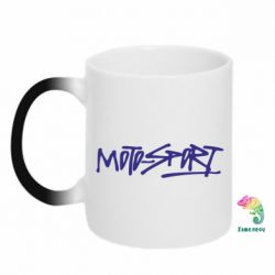 Чашка-хамелеон MOTO SPORT - PrintSalon