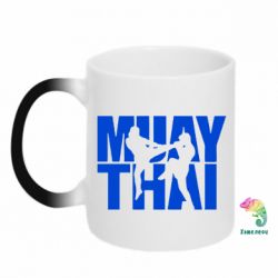 Чашка-хамелеон Муай Тай - PrintSalon