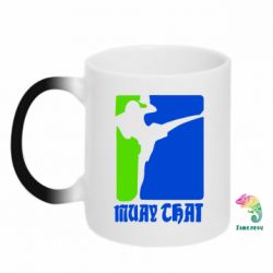 Чашка-хамелеон Muay Thai Champion - PrintSalon