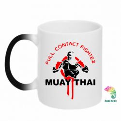 Чашка-хамелеон Muay Thai Full Contact - PrintSalon