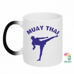 Чашка-хамелеон Muay Thai - PrintSalon