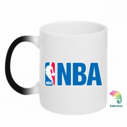 Чашка-хамелеон NBA Logo
