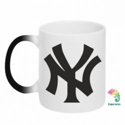 Чашка-хамелеон New York yankees - PrintSalon