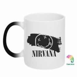 Чашка-хамелеон Nirvana Smile - PrintSalon