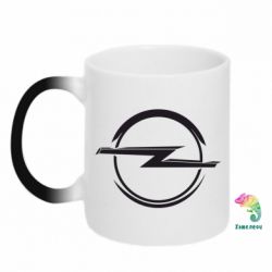 Чашка-хамелеон Opel Log - PrintSalon