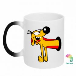 Чашка-хамелеон Пес - PrintSalon