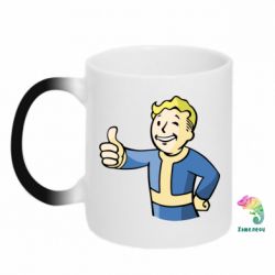 Чашка-хамелеон Pip boy fallout - PrintSalon