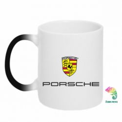 Чашка-хамелеон Porsche - PrintSalon