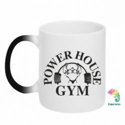 Чашка-хамелеон Power House Gym - PrintSalon