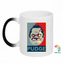 Чашка-хамелеон Pudge aka Obey - PrintSalon