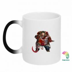 Чашка-хамелеон Pudge Dota 2
